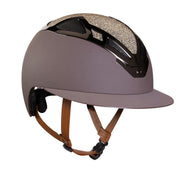 Riding helmet AP SWAROVSKI LADY SUO-H1AP0042 BROWN SUOMY