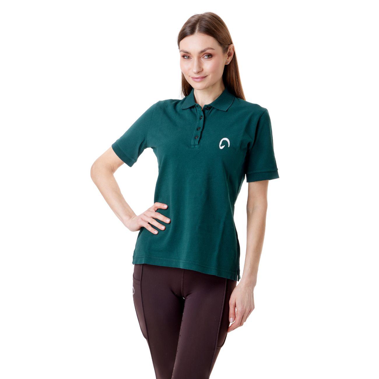 Polo Donna Piquet Mascheroni POLOD0025 VERDE SCURO MASCHERONI SELLERIA 