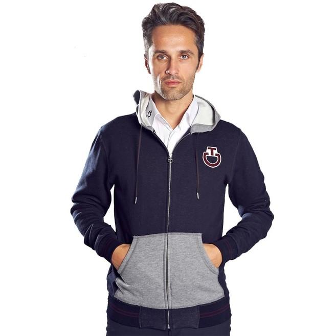 Cavalleria Toscana Felpe E Pull 13CTFEU016FE0167901DAR Blu 13CTFEU016FE016 7901DARBLU CAVALLERIA TOSCANA 