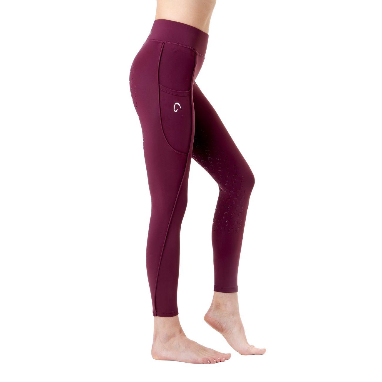 Leggings Donna Full Grip Mascheroni Bordeaux 30MA-LEGGINGS BORDEAUX MASCHERONI SELLERIA 