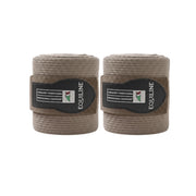 EQUILINE Set Di 2 Fasce Da Lavoro Con Elastico Sabbia PM-EQ-121MD00063 046SABBIA 