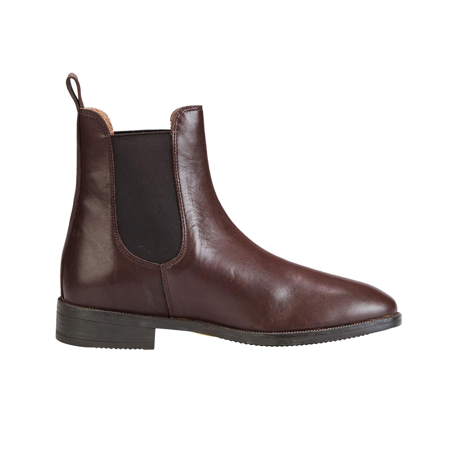 Stivaletto In Cuoio Con Elastico Equestro Marrone 09UMAB00130 TMORO EQUESTRO 