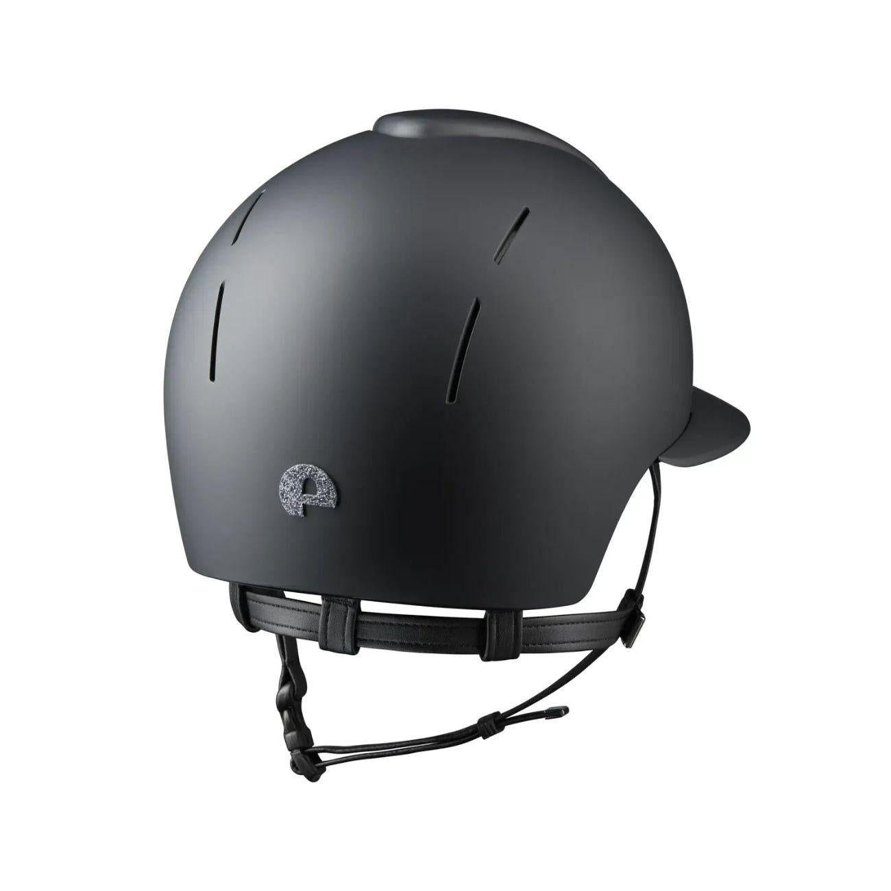 Cap Kep Italia Smart Nova Textile Con Visiera Polo E Inserto Star Silver Nero NOVA.T.PO.P04 NERO KEP ITALIA 