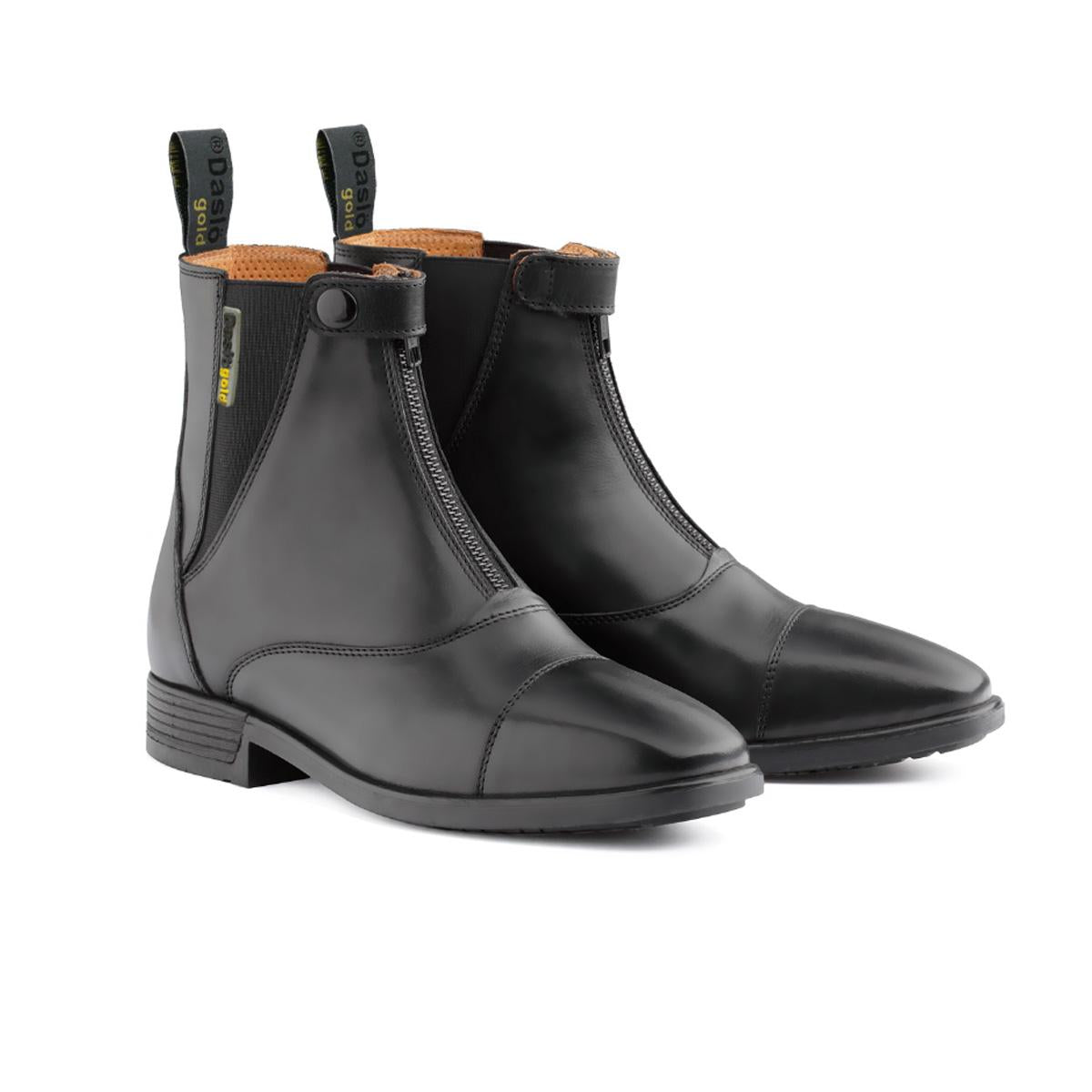 STIVALETTO GOLD CON ZIP 09TA-0432399 NERO DASLO