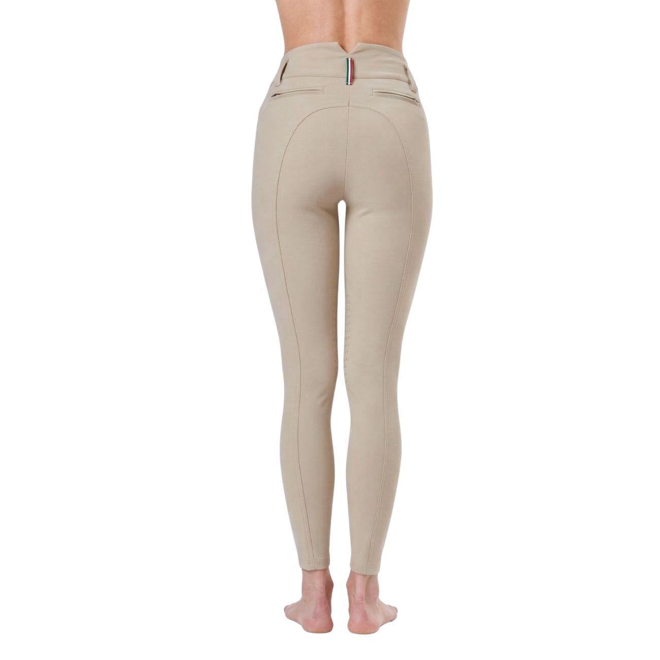 Pantalone da Equitazione Da Donna Half Grip Berlino Mascheroni Beige 09MA-03BERLINO 361BEIGE MASCHERONI SELLERIA 