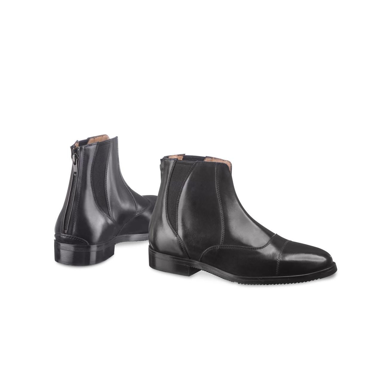 STIVALETTO IN CUOIO MOD.LIBRA CON CHIUSURA ZIP POSTERIORE 09EGO-LIBRA BLACK EGO7 