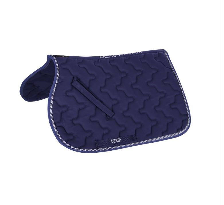AMAHORSE SOTTOSELLA PONY+CUFFIA RICAMO MASCHERONI Blu SOTTOSELLA 09MASS00501+VA00174 09MASS00501+VA00174P BLU/GOLD AMAHORSE