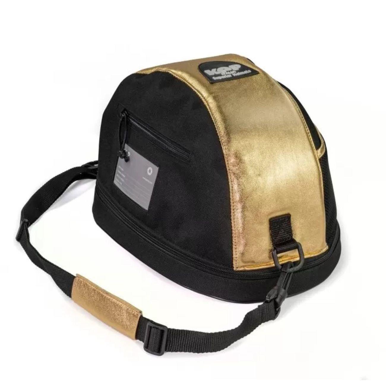 Borsa Portacasco Kep Italia Nero Oro COVE-SAC.34X26X22.BLKGLD NERO ORO KEP ITALIA 