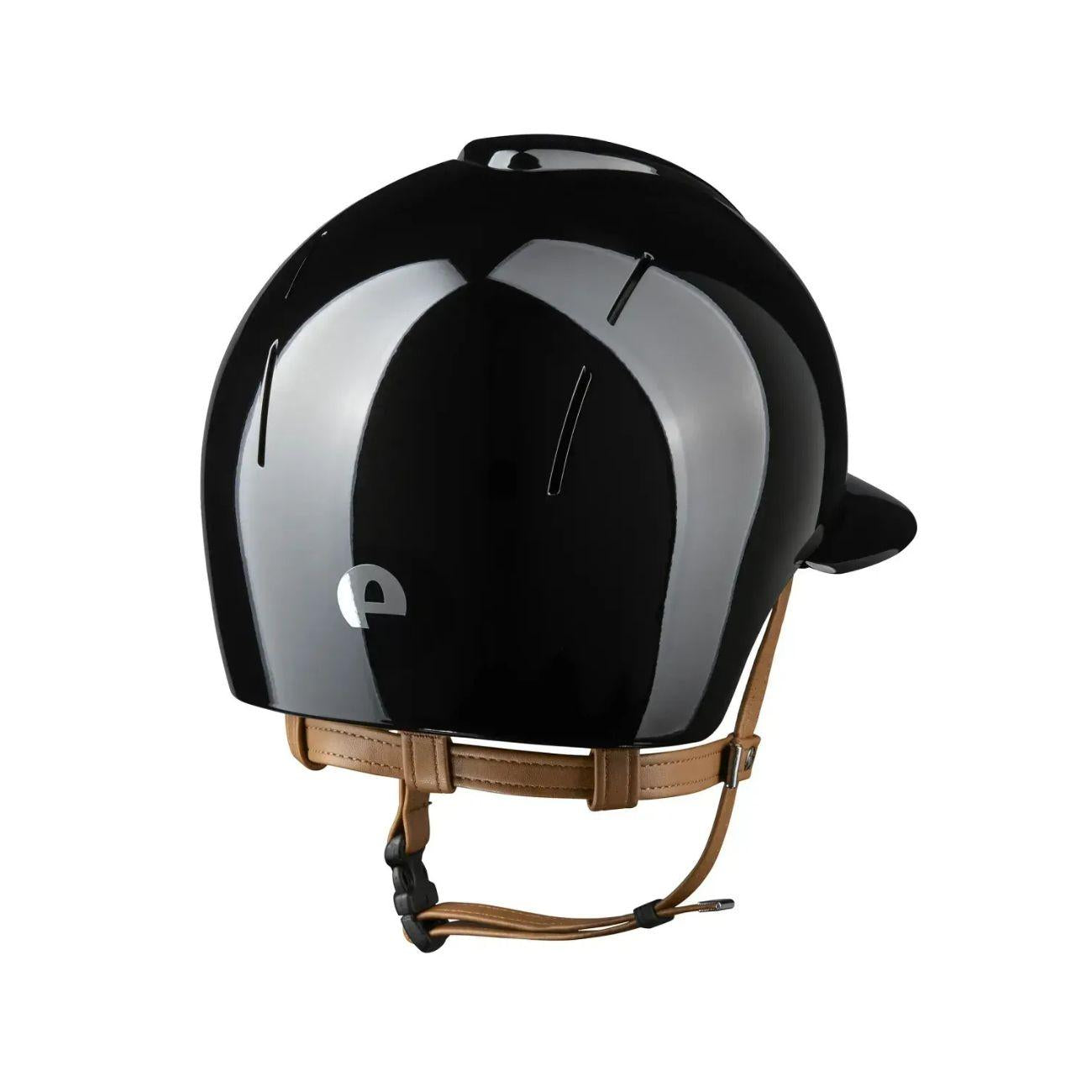 Cap Kep Italia Smart Nova Metal Polish Nero Con Visiera Polo E Cinturino Beige NOVA.P.BGE.PO NERO KEP ITALIA 