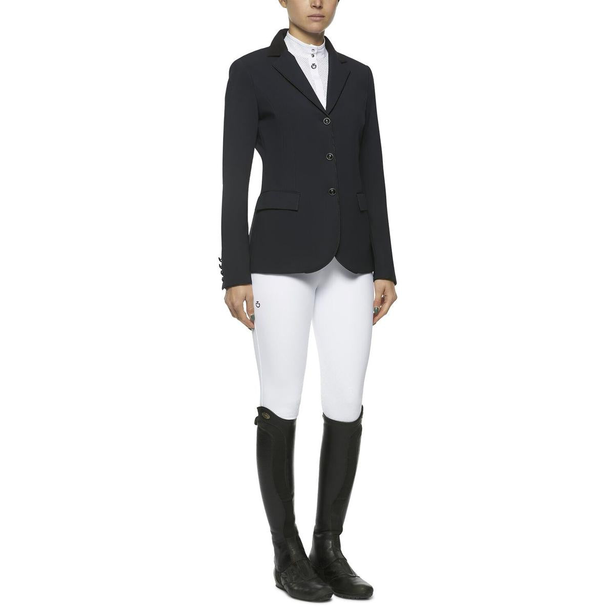 GIACCA DA CONCORSO DONNA GP RIDING 09CT-GID051JE115 7901NAVY CAVALLERIA TOSCANA 