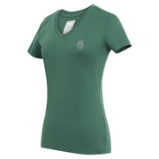 T-SHIRT DONNA MANICA CORTA COLLO A V MOD.AUXANE 30SS-AUXANE EVERGREEN SAMSHIELD