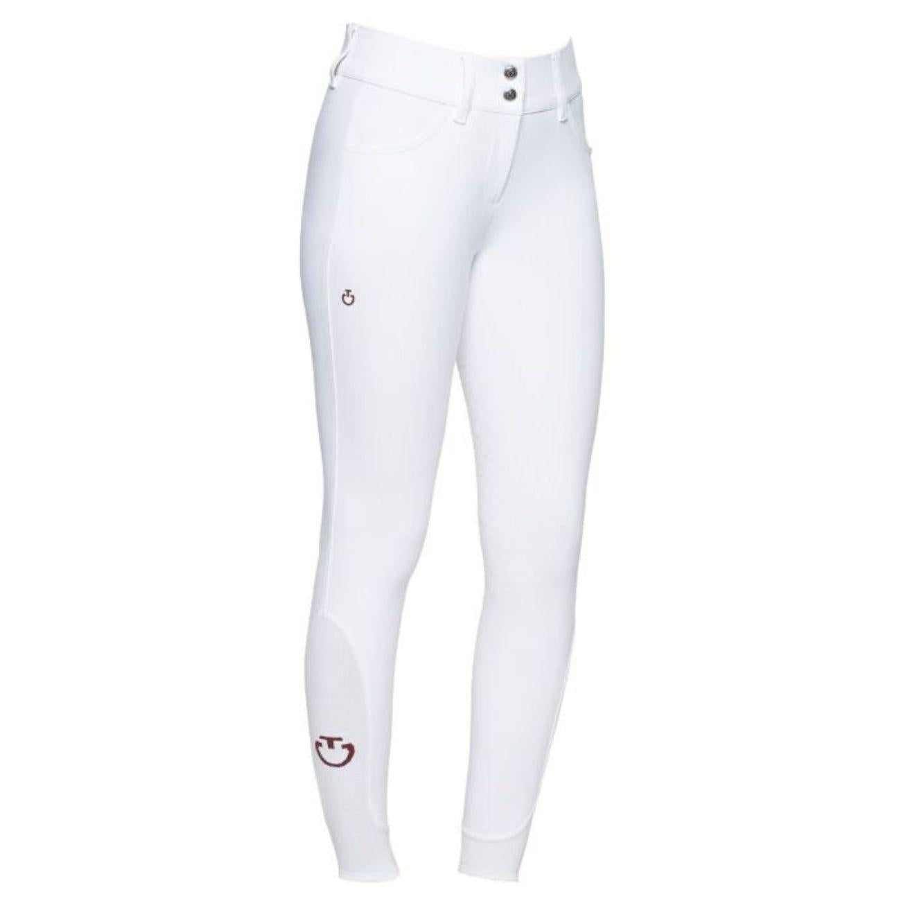 CAVALLERIA TOSCANA Pantalone Donna Full Grip Bianco 24CT-PAD096JE010 0001BIANCO 
