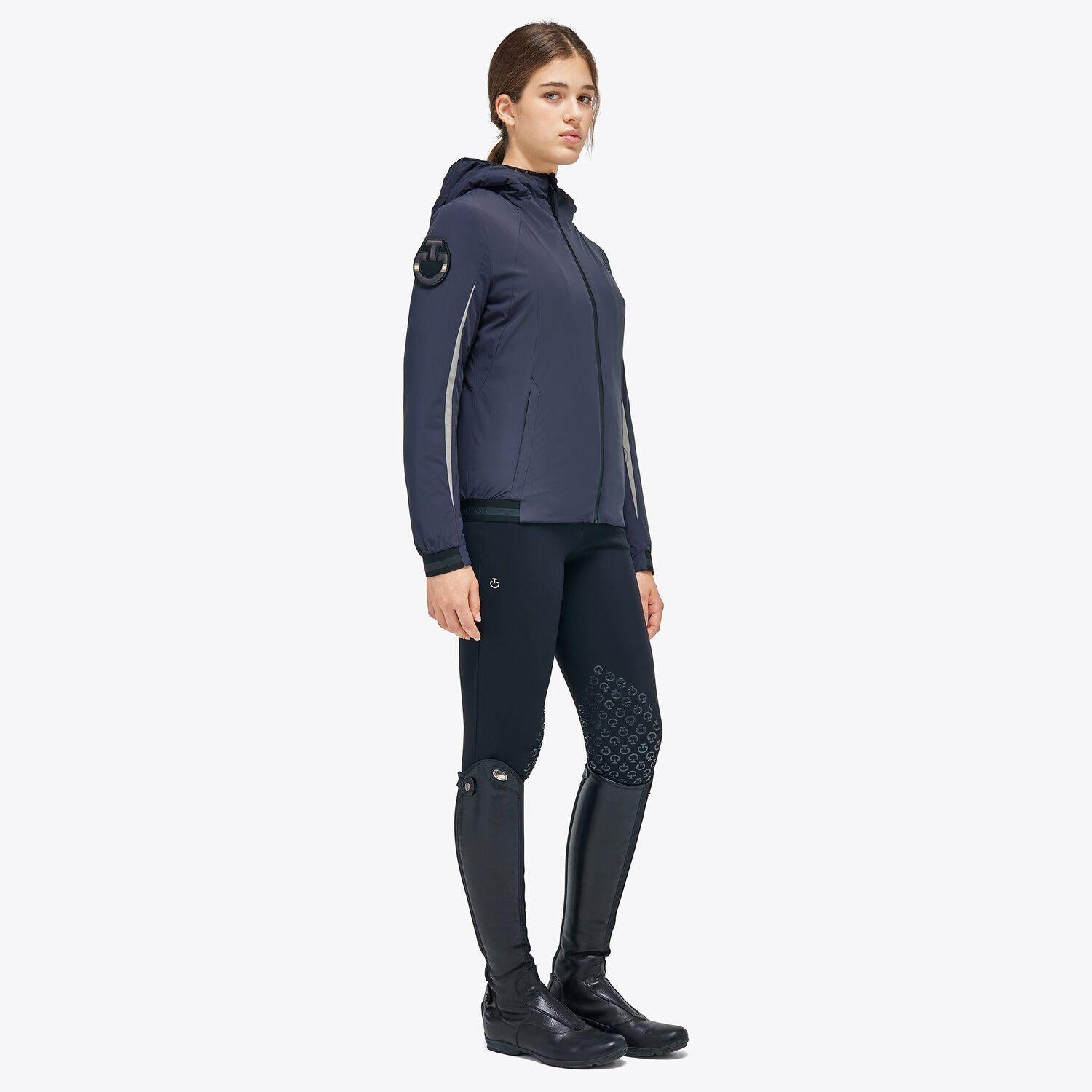 PIUMINO DONNA IN NYLON STRETCH CAVALERIA TOSCANA 28CT-GID265NY093 7901NAVY CAVALLERIA TOSCANA 