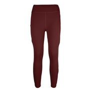 LEGGINGS DONNA FULL GRIP 30MA-LEGGINGS BORDEAUX MASCHERONI SELLERIA