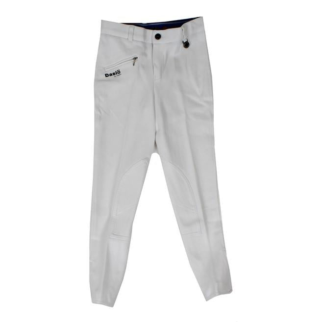 Pantalone Junior In Tessuto Felpato Invernale Daslo Bianco 09TA0205871 BIANCO DASLO 