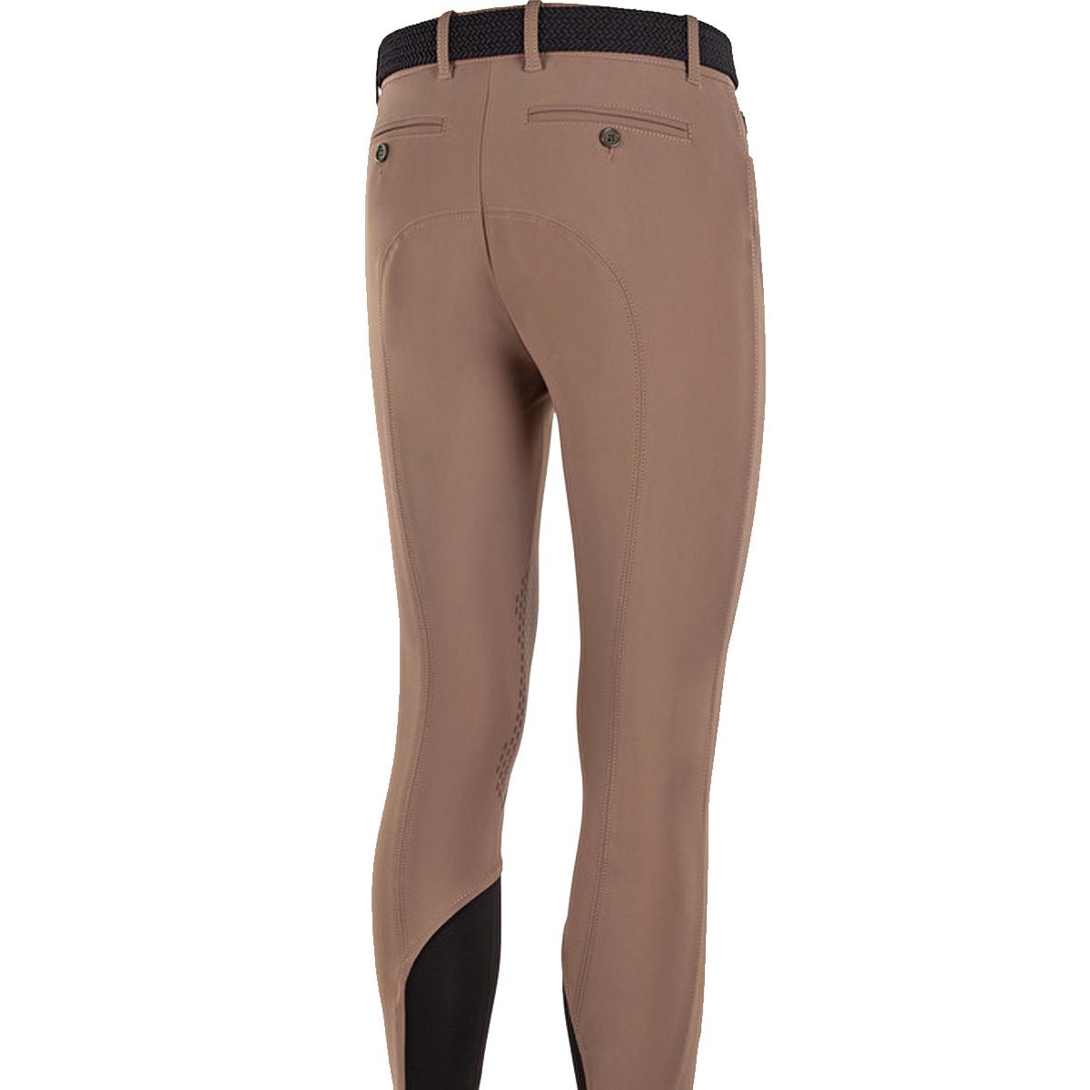 PANTALONI UOMO CON GRIP AL GINOCCHIO EQUILINE 29EQ-PN08497 253CAMMELLO EQUILINE 