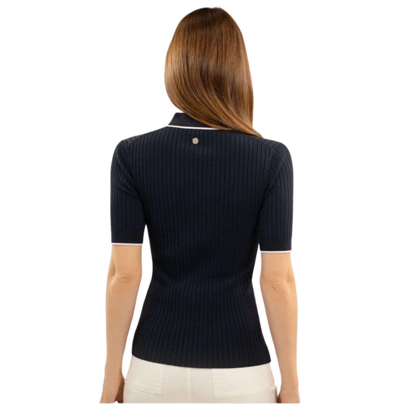 Polo Da Donna Bethanie Harcour Blu 300045003498 NAVY HARCOUR 