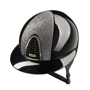 Cap Kep Italia Cromo 2.0 Shine Calotta L Con Inserto Anteriore Luminor Argento E Visiera Polo Shine Nero CRS2.0052 NERO KEP ITALIA 