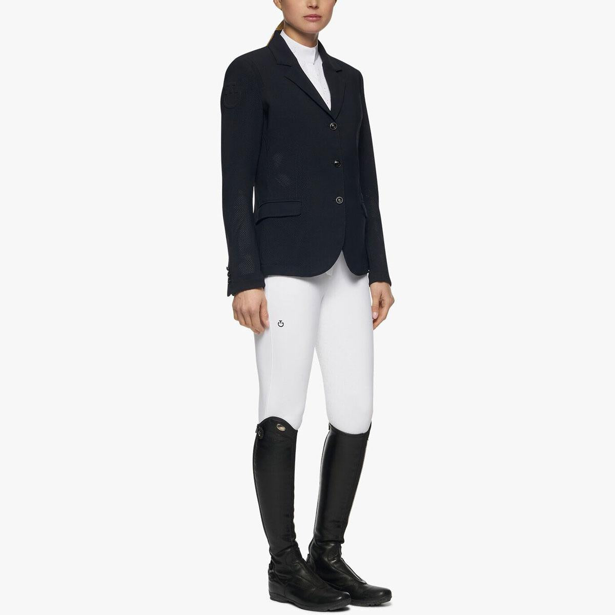 GIACCA DA CONCORSO DONNA TRAFORATA 09CT-GGD025JF115 7901NAVY CAVALLERIA TOSCANA 