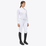 CAMICIA DA CONCORSO DONNA MANICA LUNGA 31CT-CAD242JE190 0001WHITE CAVALLERIA TOSCANA