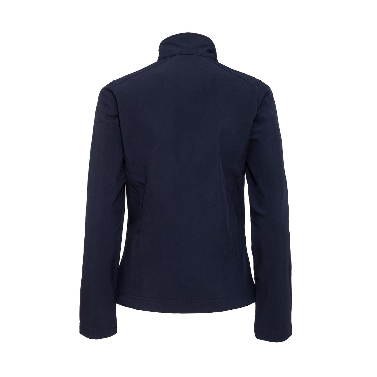 SOFTSHELL DONNA FULL ZIP 09EH-K400 BLUE NAVY EQUINE HORSE 