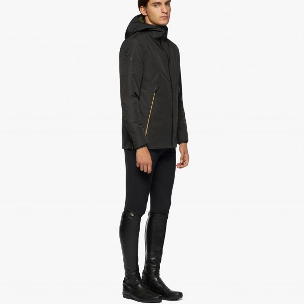 GIUBBINO UOMO CON PIUMINO STACCABILE CAVALLERIA TOSCANA 29CT-GIU264NY094 9999BLACK CAVALLERIA TOSCANA 