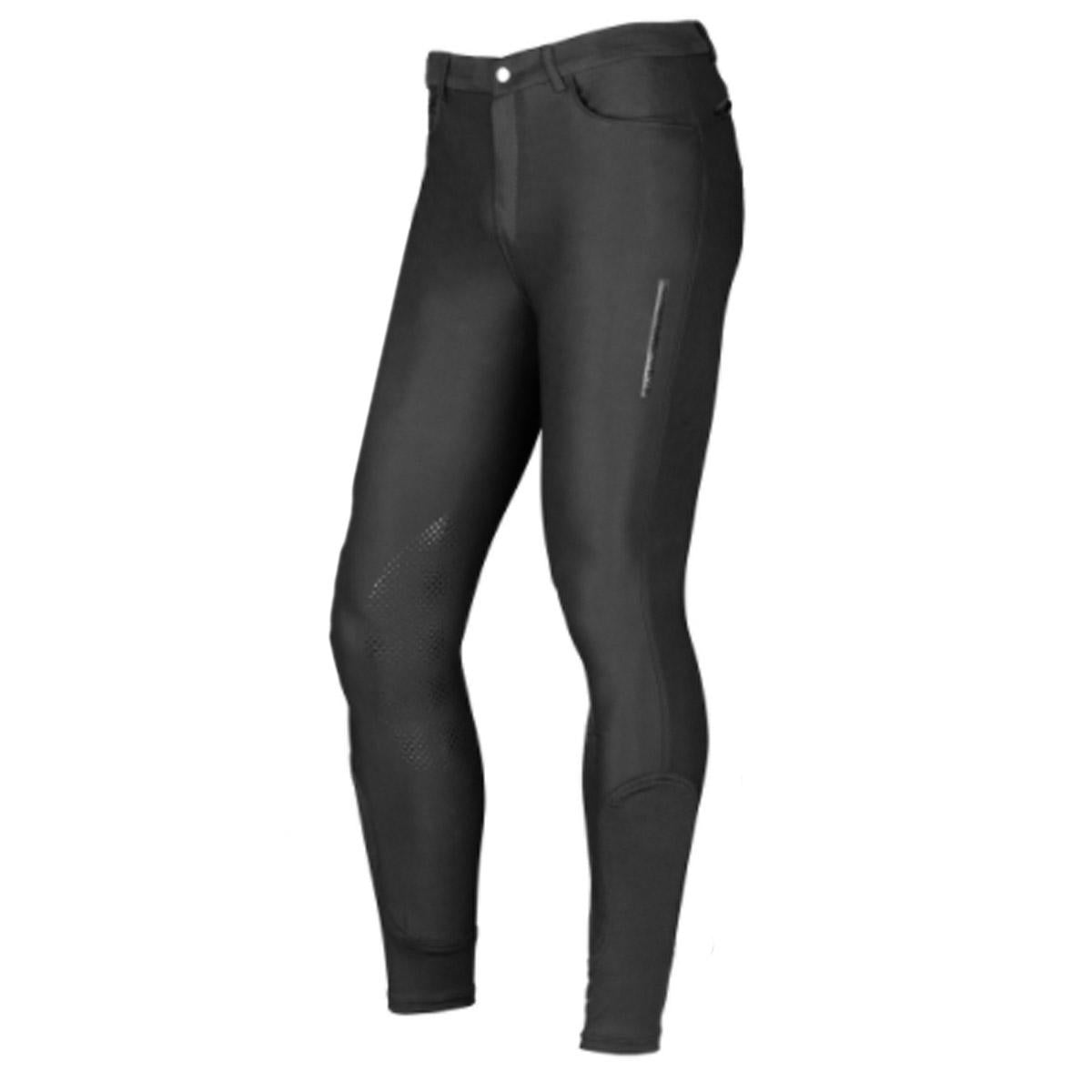 PANTALONE UOMO DA EQUITAZIONE CON GRIP MOD.OLEANDRO 09TA0209991 NERO TATTINI