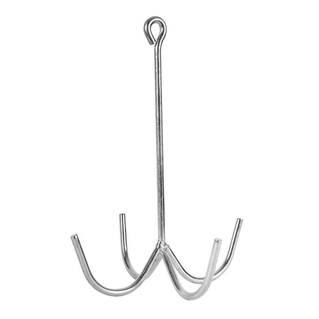 AMAHORSE GANCIO APPENDIBRIGLIE ANCORA Argento ACCESSORI PER IL CAVALIERE VA00309 VA00309 INOX AMAHORSE