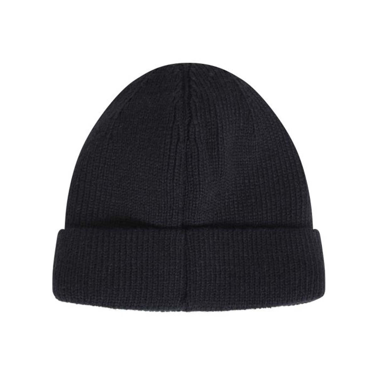 CAPPELLO IN LANA CON POMPON IN PELLICCIA SINTETICA MOD.MIRA BONNIE SAMSHIELD 29SS-MIRABONNIE NAVY TONE ON TONE SAMSHIELD 