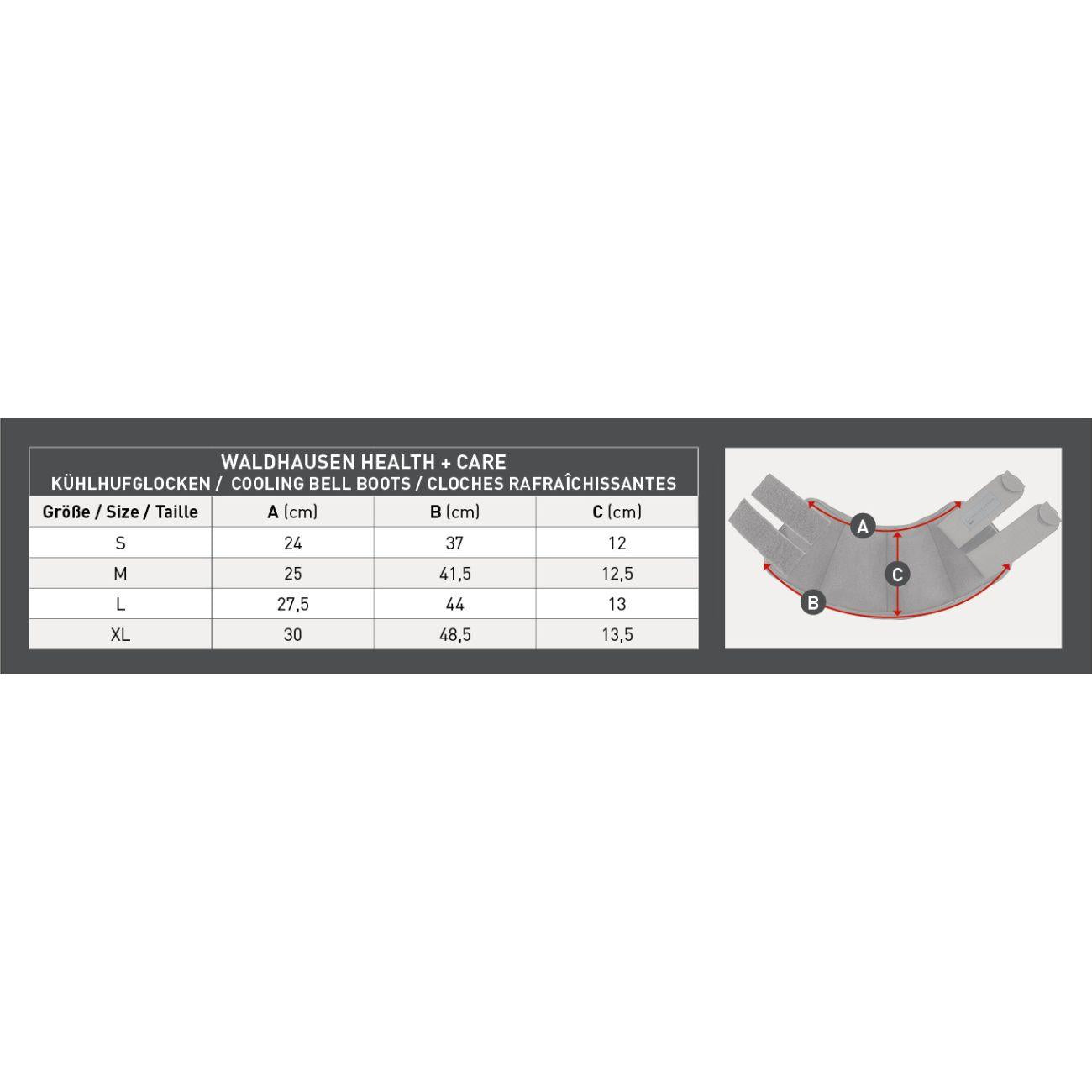 WALDHAUSEN Paraglomi Per Terapia Del Freddo Waldhausen Health + Care 37531 BLACK 