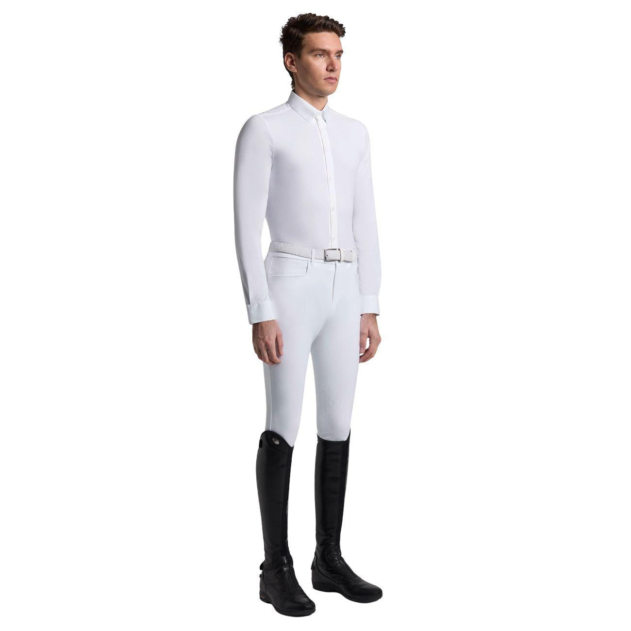 CAVALLERIA TOSCANA Camicia Uomo Da Concorso Guilbert CAU010JE254 BIANCO 