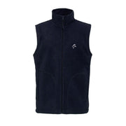 GILET IN MICROPILE UOMO FULL ZIP 09EH-K913 BLUE NAVY EQUINE HORSE