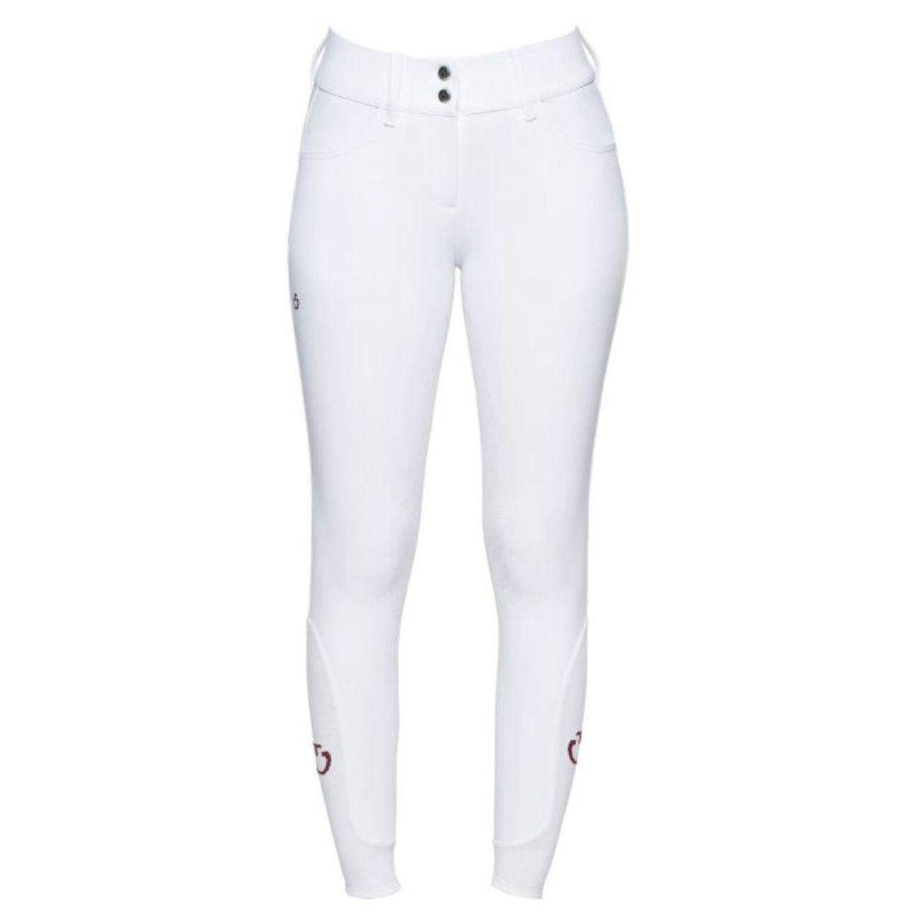 CAVALLERIA TOSCANA Pantalone Donna Full Grip Bianco 24CT-PAD096JE010 0001BIANCO 