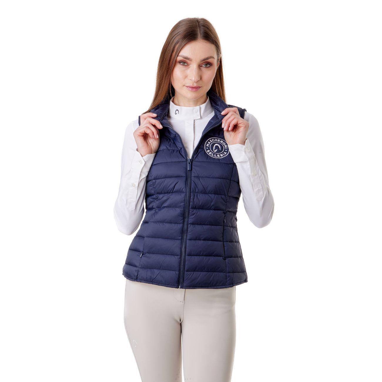 Gilet Imbottito Da Donna Mascheroni Blu 02 BLU MASCHERONI SELLERIA 