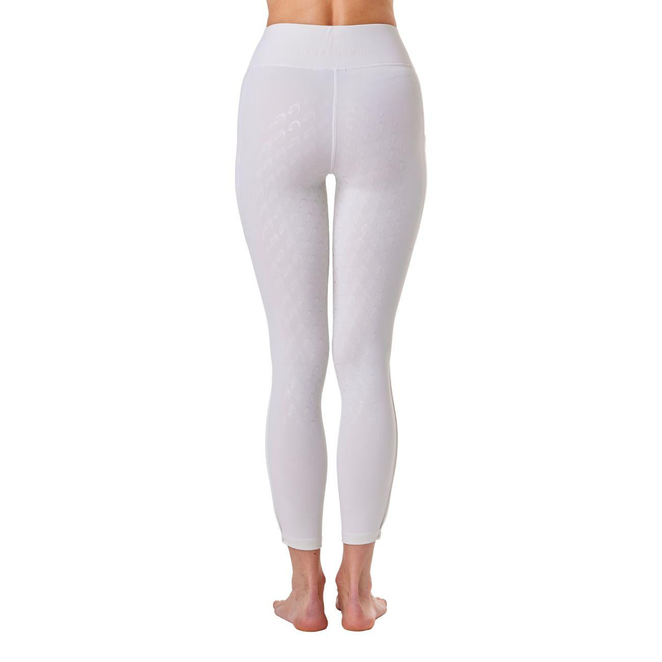Leggings Da Donna Full Grip Piazza Di Siena Mascheroni Bianco/Nero 30MA-PIAZZADISIENA WHITE/BLACK MASCHERONI SELLERIA 