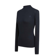 PULLOVER DONNA COLLO ALTO MOD.LIDIA SAMSHIELD 29SS-LIDIA NAVY SAMSHIELD