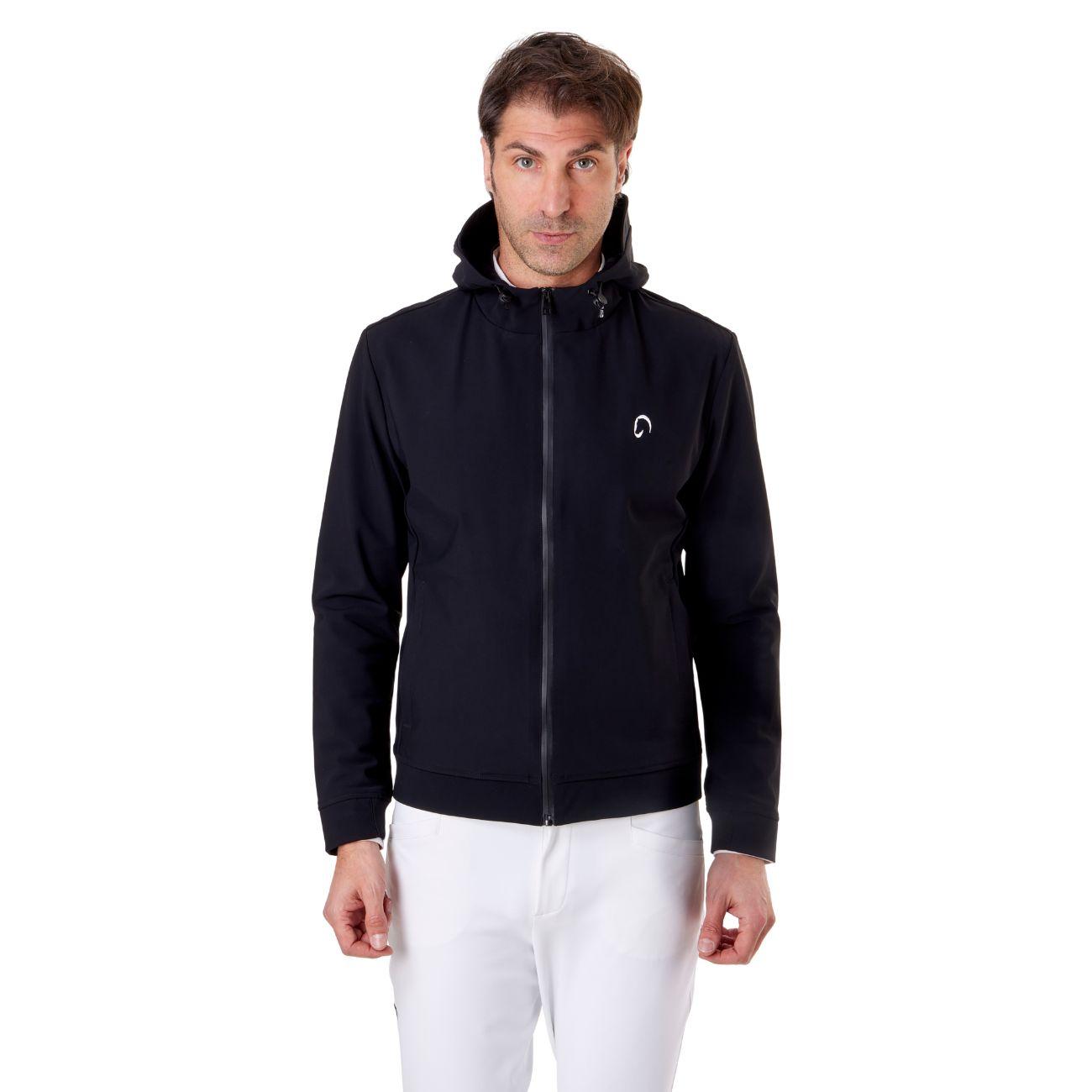 Softshell Mascheroni Uomo Leggero Estivo Nero MASUSFT02-NOPILE BLACK MASCHERONI SELLERIA 