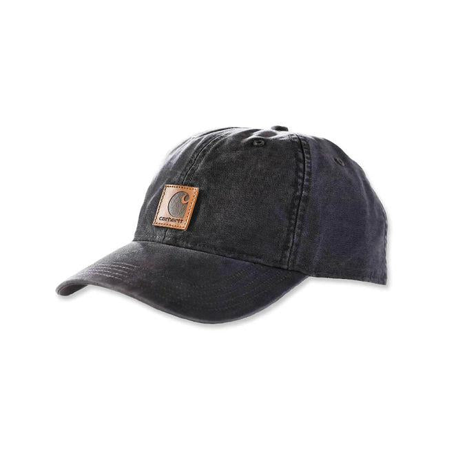 Carhartt Canvas Cap (Odessa) Black cappello in canvas 29CA-100289 BLACK CARHARTT 