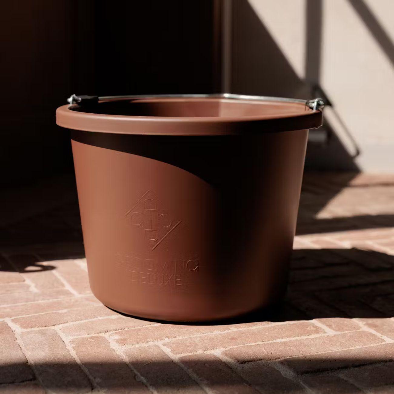 Secchio Water Bucket 12L  Kentucky Marrone 82187 05BROWN GROOMING DELUXE 