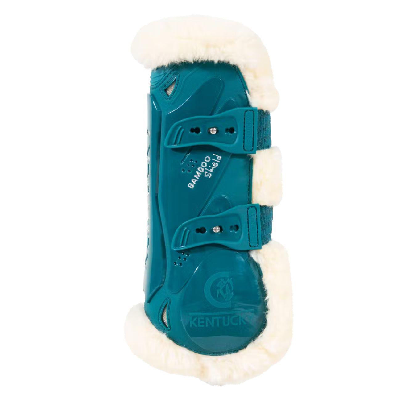 Stinchiere Vegan Sheepskin Tendon Boots Bamboo Elastic Kentucky Smeraldo 88102 71EMERALD KENTUCKY 