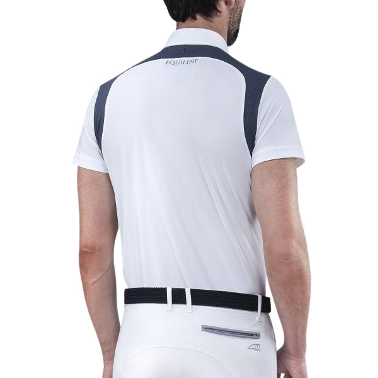 EQUILINE Polo Uomo Da Concorso Elio PM-EQ-H00479 001WHITE 