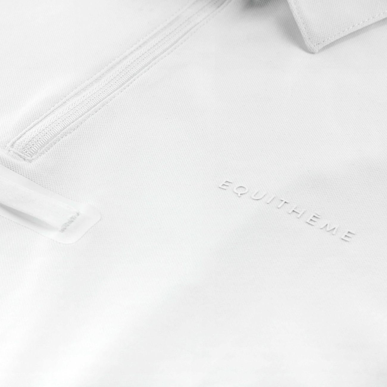 Polo Da Concorso Da Uomo Chris Equitheme 962089 WHITE EQUITHEME 