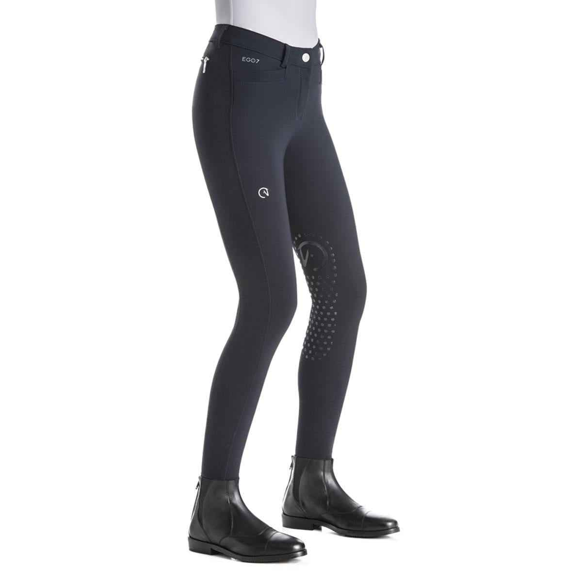 PANTALONE DA EQUITAZIONE DONNA CON GRIP MOD.EJ 09EGO-EJ-JUMPING NAVY EGO7