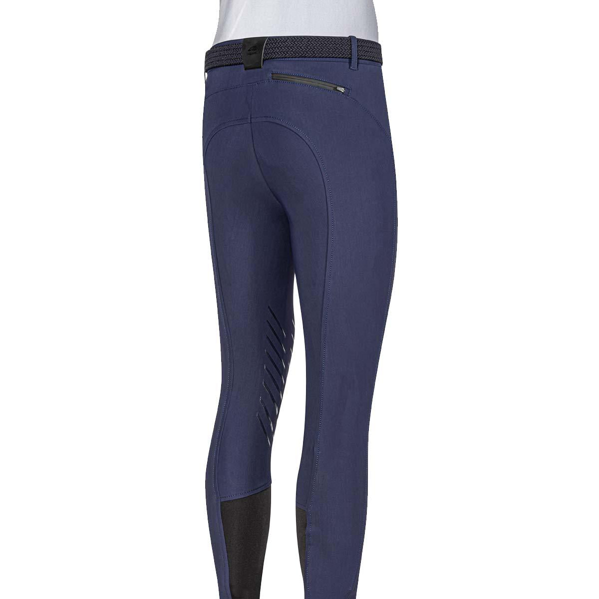 PANTALONE DA EQUITAZIONE UOMO CON GRIP GINOCCHIO MOD.CUBEC 09EQ-N08498 232COBALTO EQUILINE 