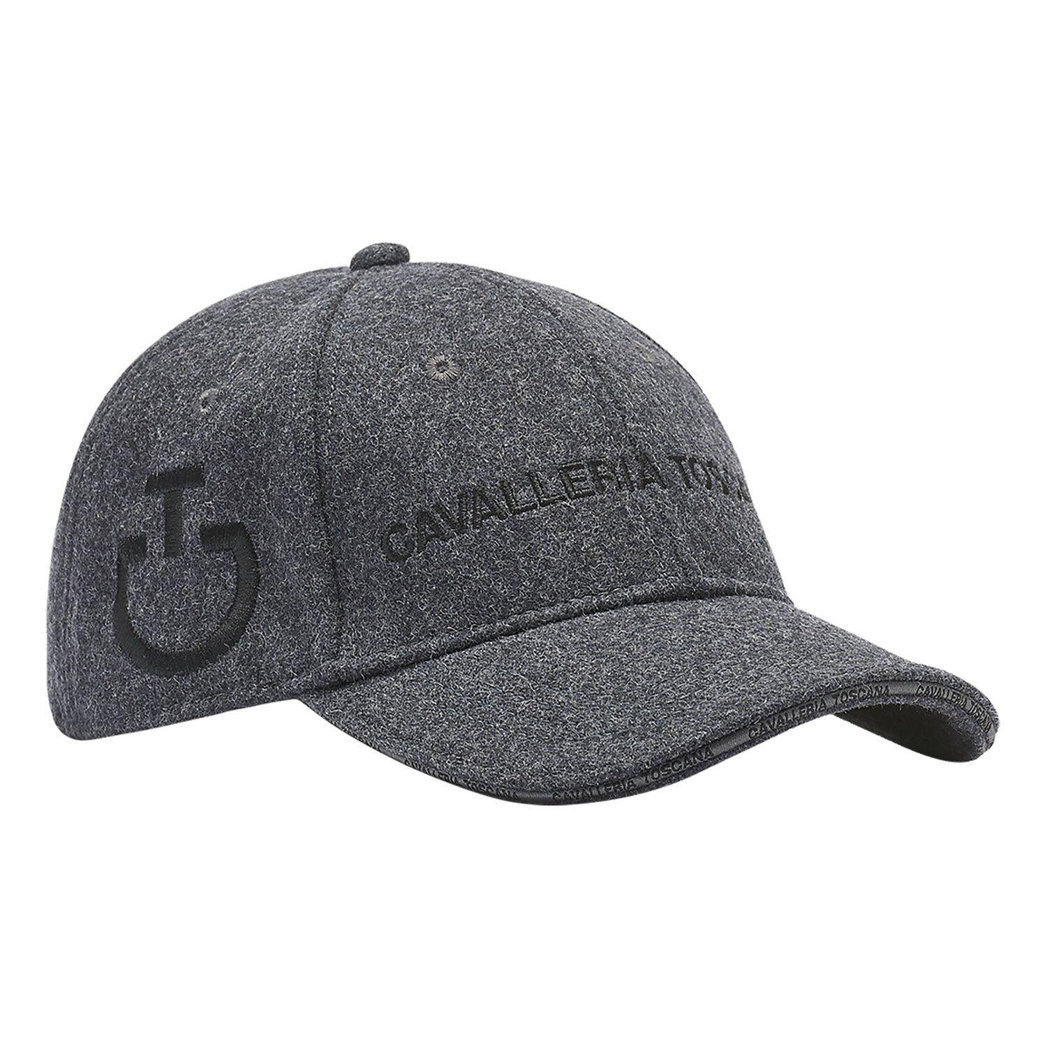 CAPPELLO CON VISIERA IN LANA CAVALLERIA TOSCANA 29CT-CPU014LA034 899GRIGIO CAVALLERIA TOSCANA 