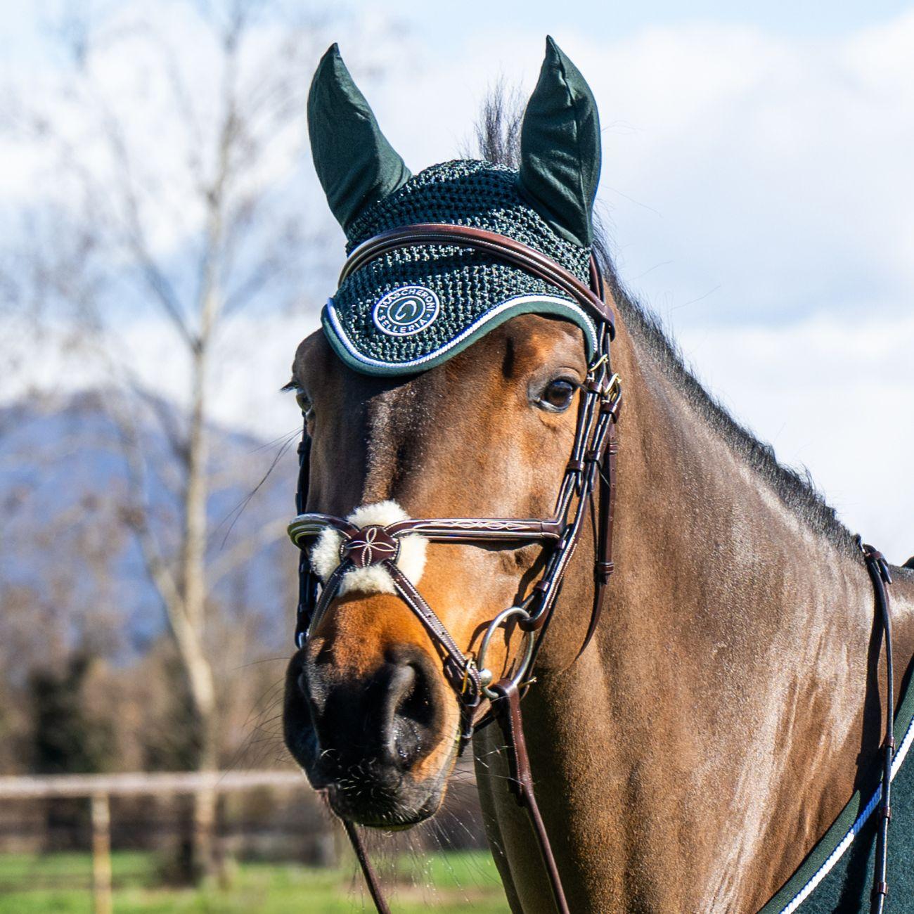 Cuffietta Mascheroni Classic 09MA-CUFFIA VERDE MASCHERONI SELLERIA 
