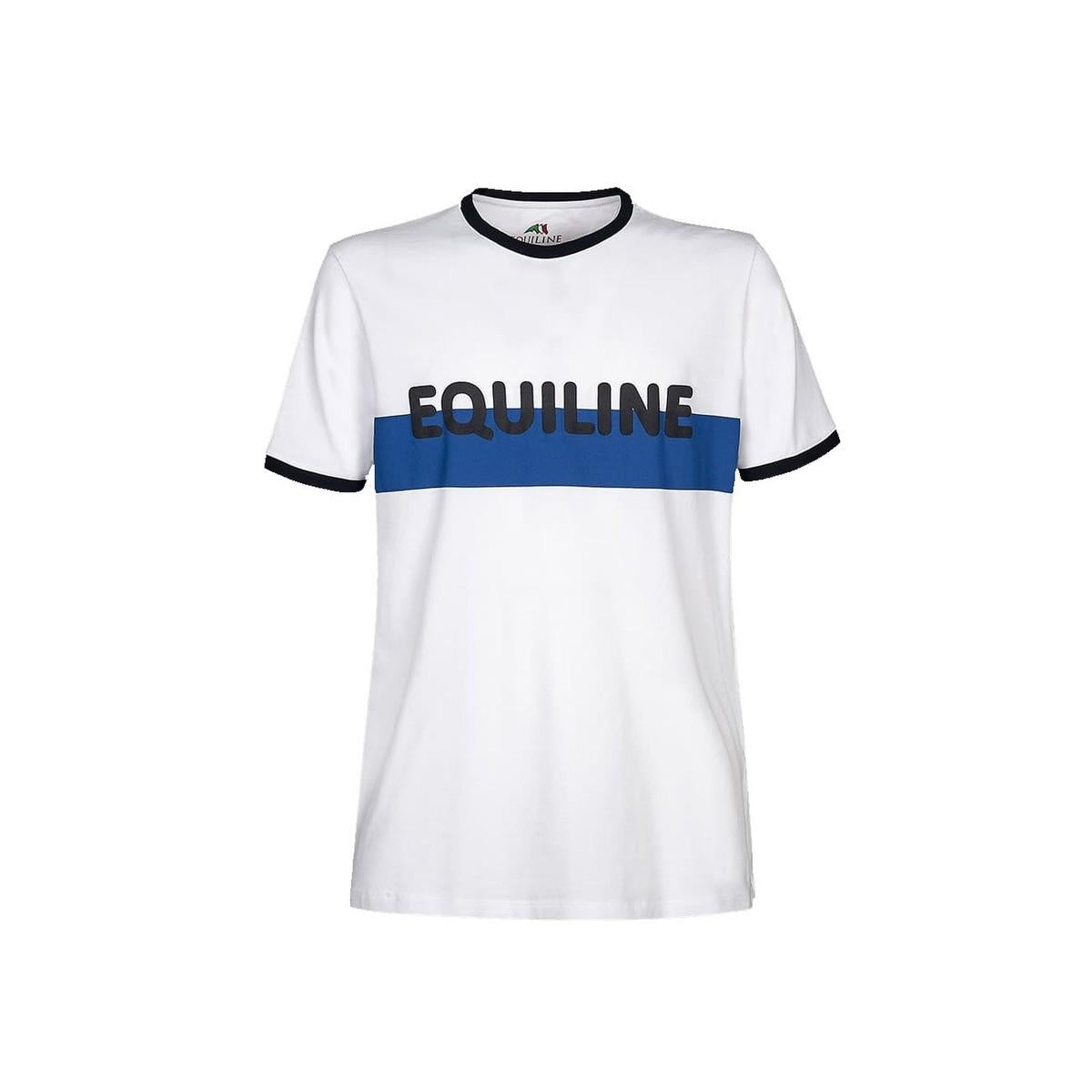 T-shirt Joe Equiline PM-EQ-194MH00468 001BIANCO EQUILINE 