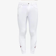 Riding breeches Junior in TESSUTO BI-STRETCH 31CT-PAK026JE203 0001WHITE CAVALLERIA TOSCANA