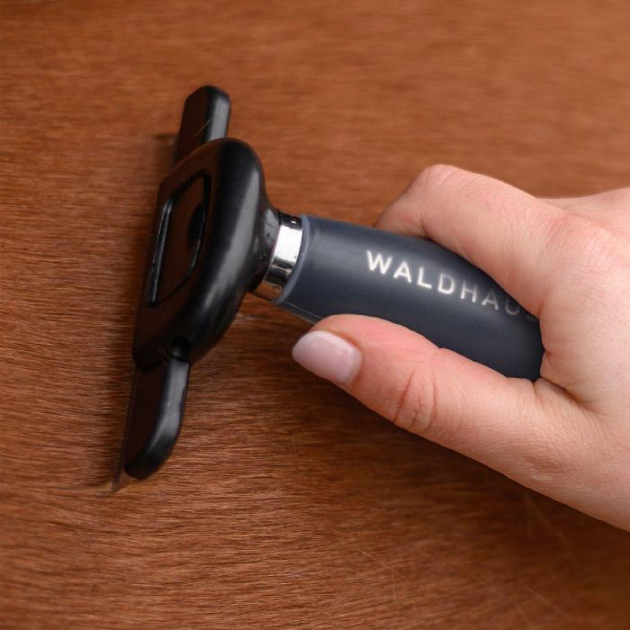 WALDHAUSEN Spazzola Per Pelo Con Impugnatura In Gel L 38282 01NERO 