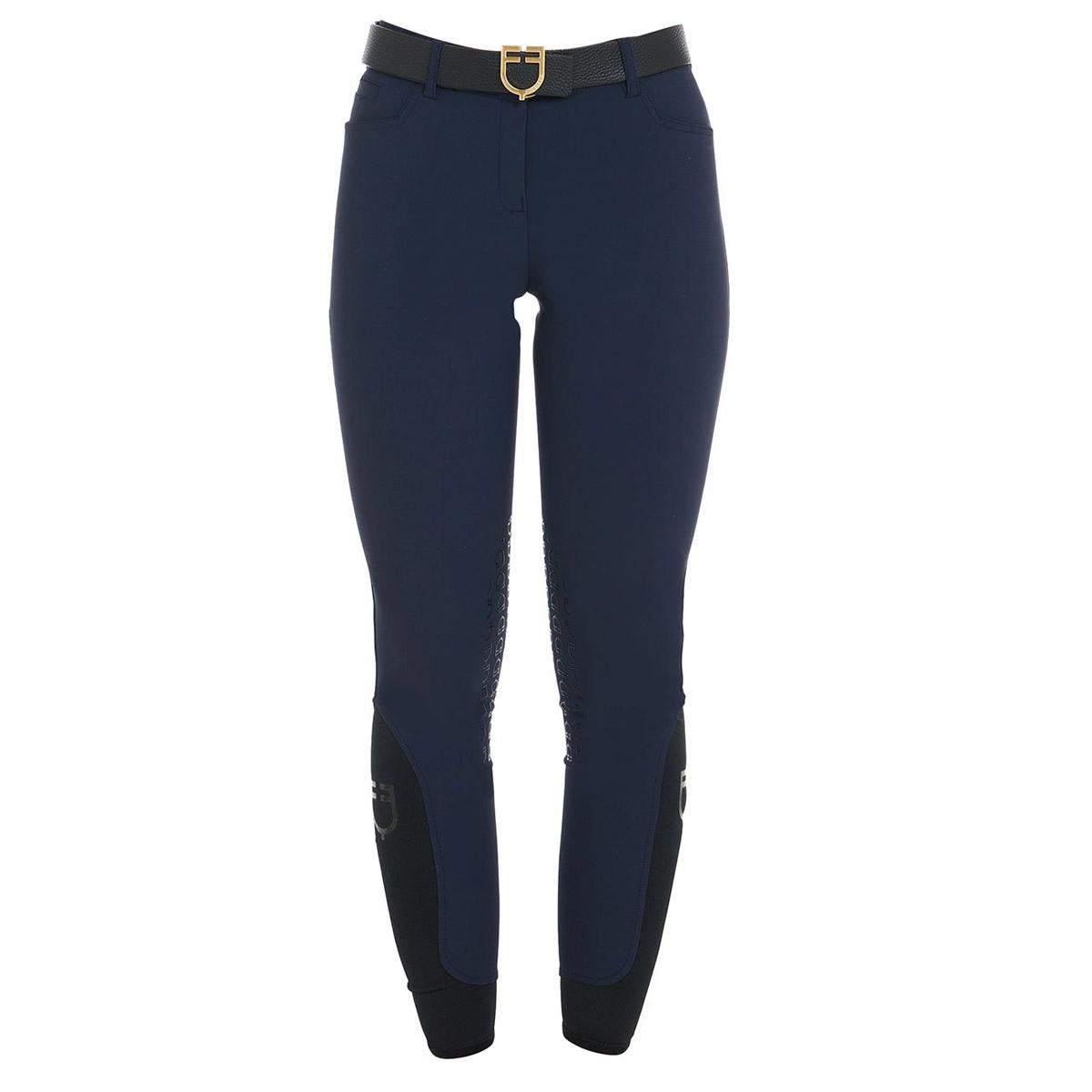 PANTALONI DA EQUITAZIONE DONNA MOD.ZENDA CON GRIP 09AMA-ET06730 NAVY EQUESTRO